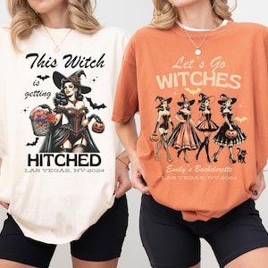 Coven Bachelorette Shirts, Bride Coven Shirts, Bachelorette Party Shirts Witchy Bachelorette Shirt Custom Halloween Bachelorette Party Shirt