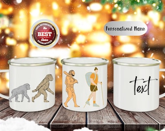 Personalized Camping Mug, Custom Camp Mug, Personalized Name Gift, Camping Gift, Outdoors Gift, Deer Camp, Campfire Cup, Hiking, Coffee Cup