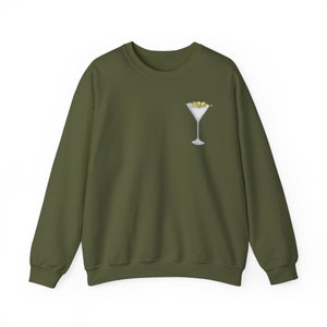 Filthy Martini Sweatshirt, Dirty Martini Sweatshirt, Dirty Martini, Filthy Martini, Fun Women, Funny Men, Sweatshirt, Drinks, Alcohol