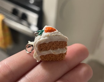 Carrot Cake Slice Charm