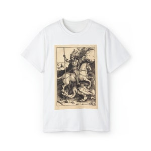 Saint George Killing the Dragon by Albrecht Dürer Art Tee