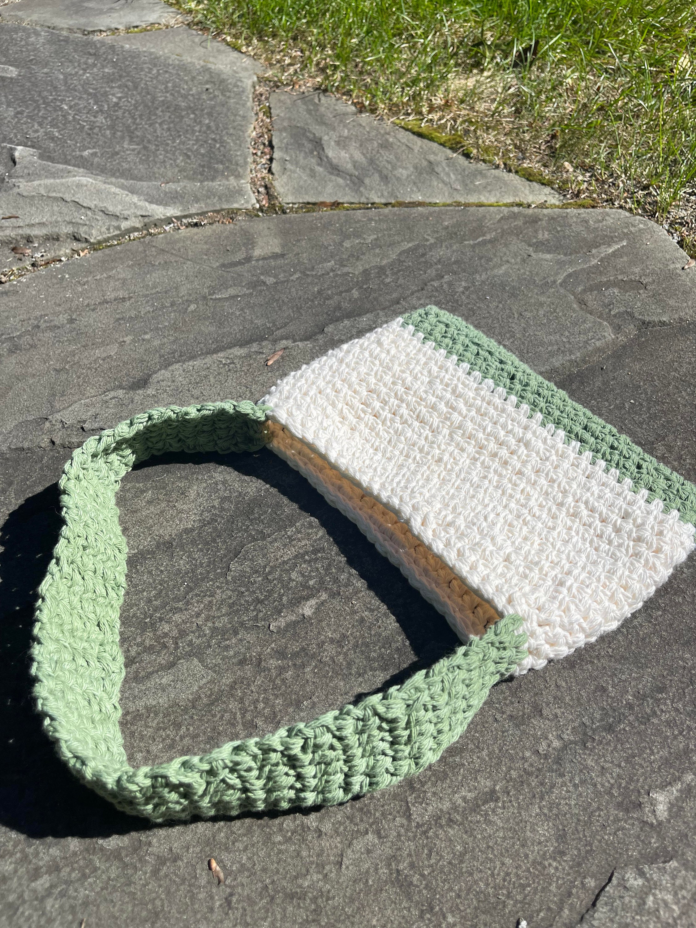 Emile et Ida Cherry Crochet Bag, Cream main image 1