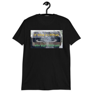Si vous êtes un amateur, vous ne cuisinez pas : t-shirt unisexe à manches courtes pour passionné de barbecue