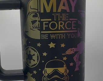 Star Wars engraved 40oz tumbler
