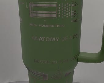 40oz custom engraved tumbler