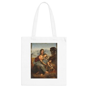 DA VINCI 'Virgin + Saint Anne' Tragetasche