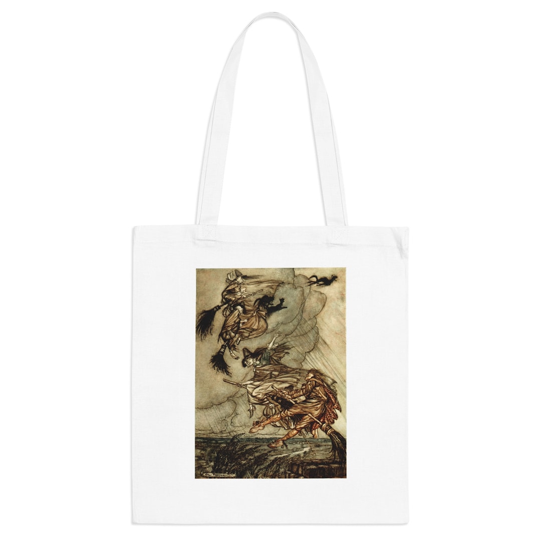ARTHUR RACKHAM Flying Witches Tote Bag - Etsy