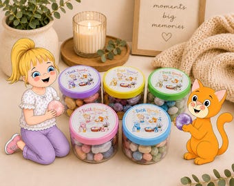 Fun colorful bath bombs