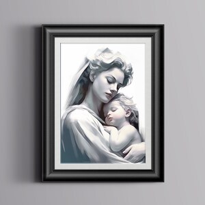 Christian Art, Christian Home Décor, Christian Poster, Downloadable Poster, Jesus Print, Jesus Wall Art, Printable Wall Art, Religious Theme