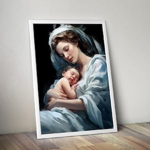 Christian Art, Christian Home Décor, Christian Poster, Downloadable Poster, Jesus Print, Jesus Wall Art, Printable Wall Art, Religious Theme