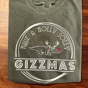Maglietta Gizzmas / King Gizzard & The Lizard Wizard / King Gizz / Festivo / Natale / Vacanza / Maglietta Comfort Colors / Regalo