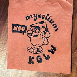 King Gizzard and The Lizard Wizard | Mycelium Shroomie Woo | Mushroom | Comfort Colors Shirt | Gift