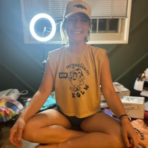 King Gizz Crop | Mycelium Shroomie Woo Crop Top | Mushroom | Comfort Colors Shirt | Gift | King Gizzard and the Lizard Wizard | KGLW