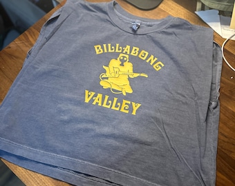 Billabong Valley Crop Top | Flying Microtonal Banana | King Gizzard and The Lizard Wizard | Women’s King Gizz | Bootleg | KGLW