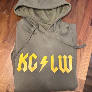 Felpa con cappuccio KGLW ACDC / King Gizzard e il mago lucertola / Beavis e Butthead / King Gizz / Maglietta Gizzard Wizard / Felpa kglw / Bootleg