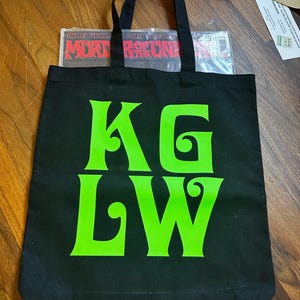 King Gizzard and The Lizard Wizard | KGLW Vinyl Record Bag | King Gizz | Music | Gift