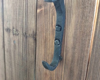 Hand Forged Railroad Spike Coat and Hat Hook