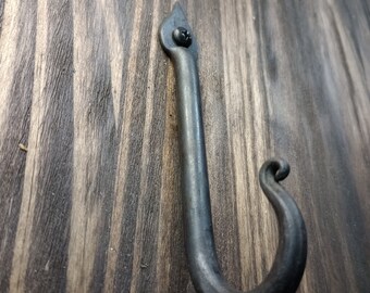 Hand Forged heavy duty wall hook
