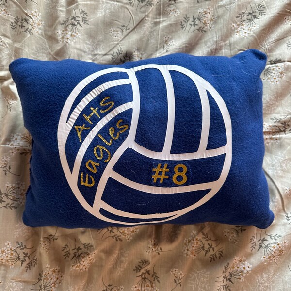Volleyball Pillows Etsy