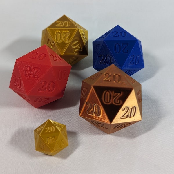 All 20's D20 for Critical Success x 20