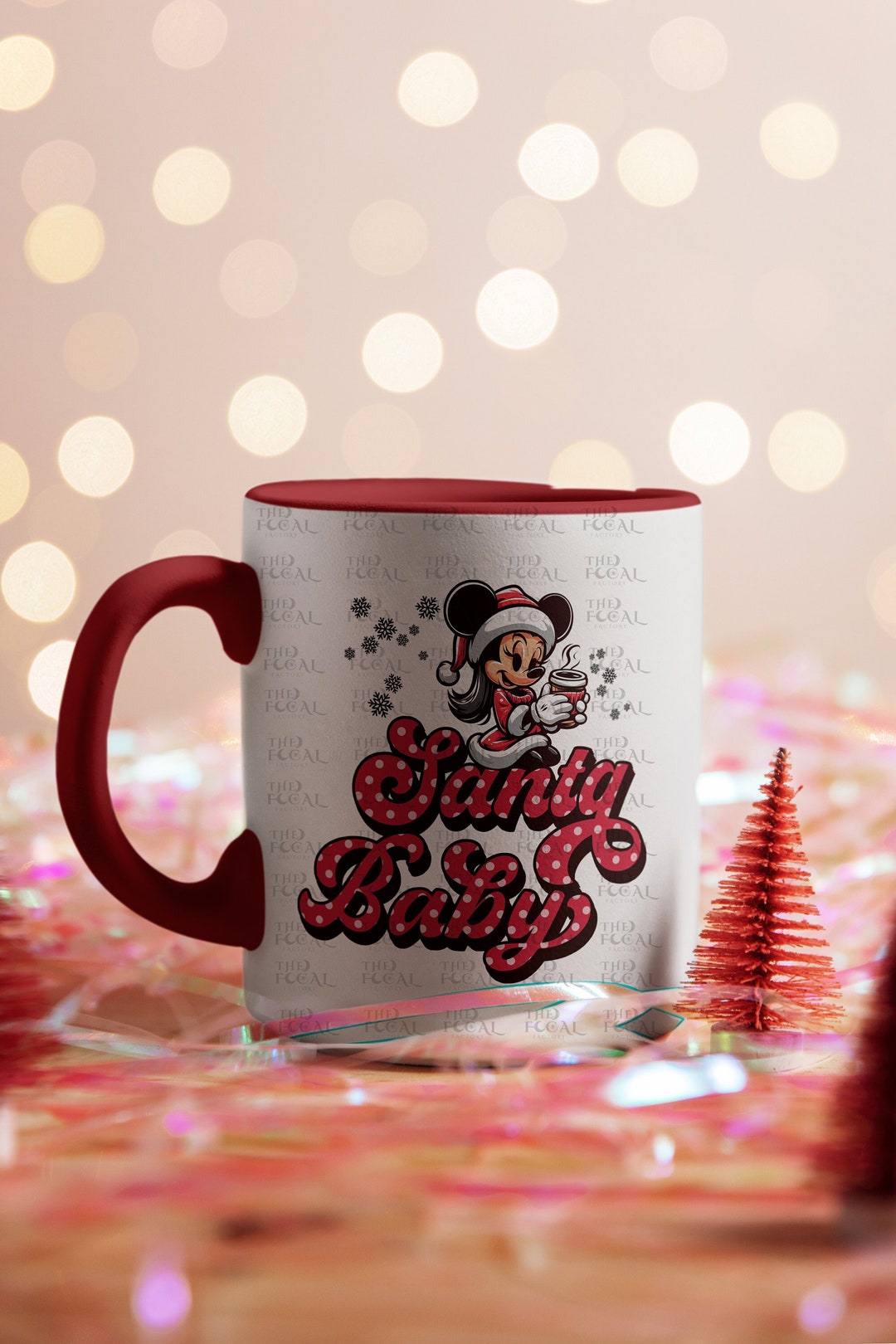 Santa Baby Minnie Mouse Christmas Mug Tshirt Sweater Etsy