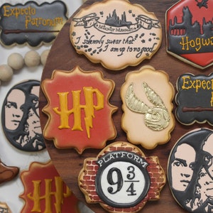 Wizard Decorated Sugar Cookies