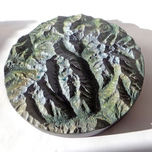 Modèle de montagne 3D personnalisé - Petit