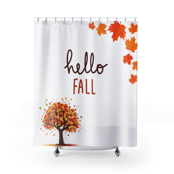 Seasonal Shower Curtains Etsy