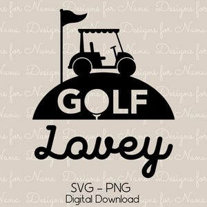 ラブリーな SVG PNG、手作りのスポーツファンギフトに最適なゴルフおばあちゃんのクリップアート、即時デジタルダウンロード、マグカップ、シャツ、トートバッグに商用利用