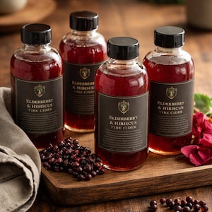 Fire Cider - Hibiscus & Elderberry