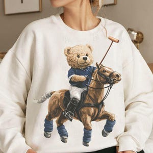 Polo bear,Designer Bear PNG,Cartoon Bear, Adventure Time, Hip Hop Bear, clipart png,urban dtf, sublimation, bear graphic tee,teddy bear RL,