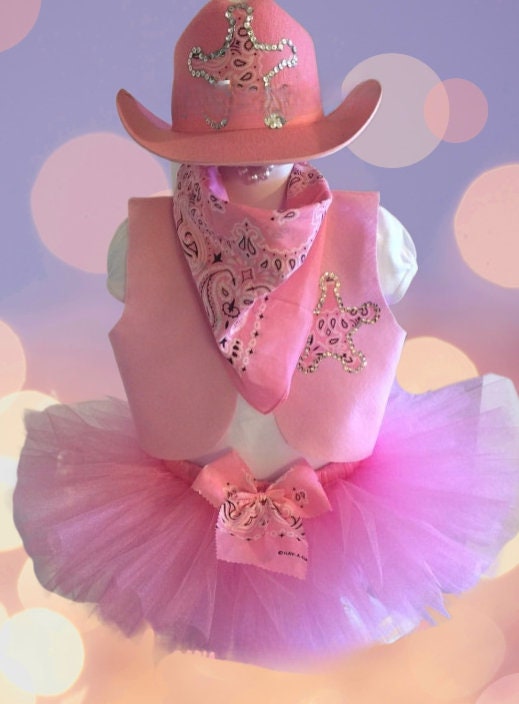 Pink Cowgirl Costume 