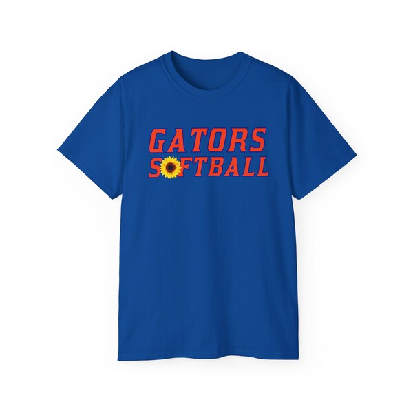 UF Gators Softball Sunflower Unisex T-shirt