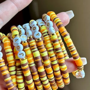 Boho, Handmade, Colorful, Stackable, Perfect For Summer Vibes Bracelts, Beach Jewerly, Festival Accessory Perainalized Bulk Beacelts