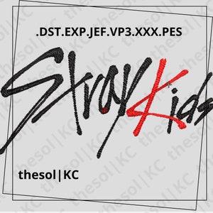 Embroidery k-pop (digital file)