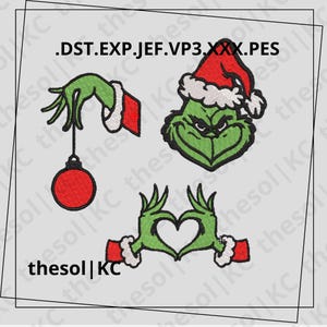 Set Bundle embroidery christmas (file digitale)