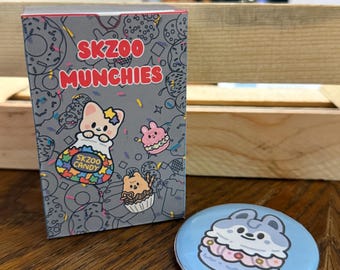 SKZOO Mystery Button Pin: Kpop Stray Kids Fan Merch - Etsy