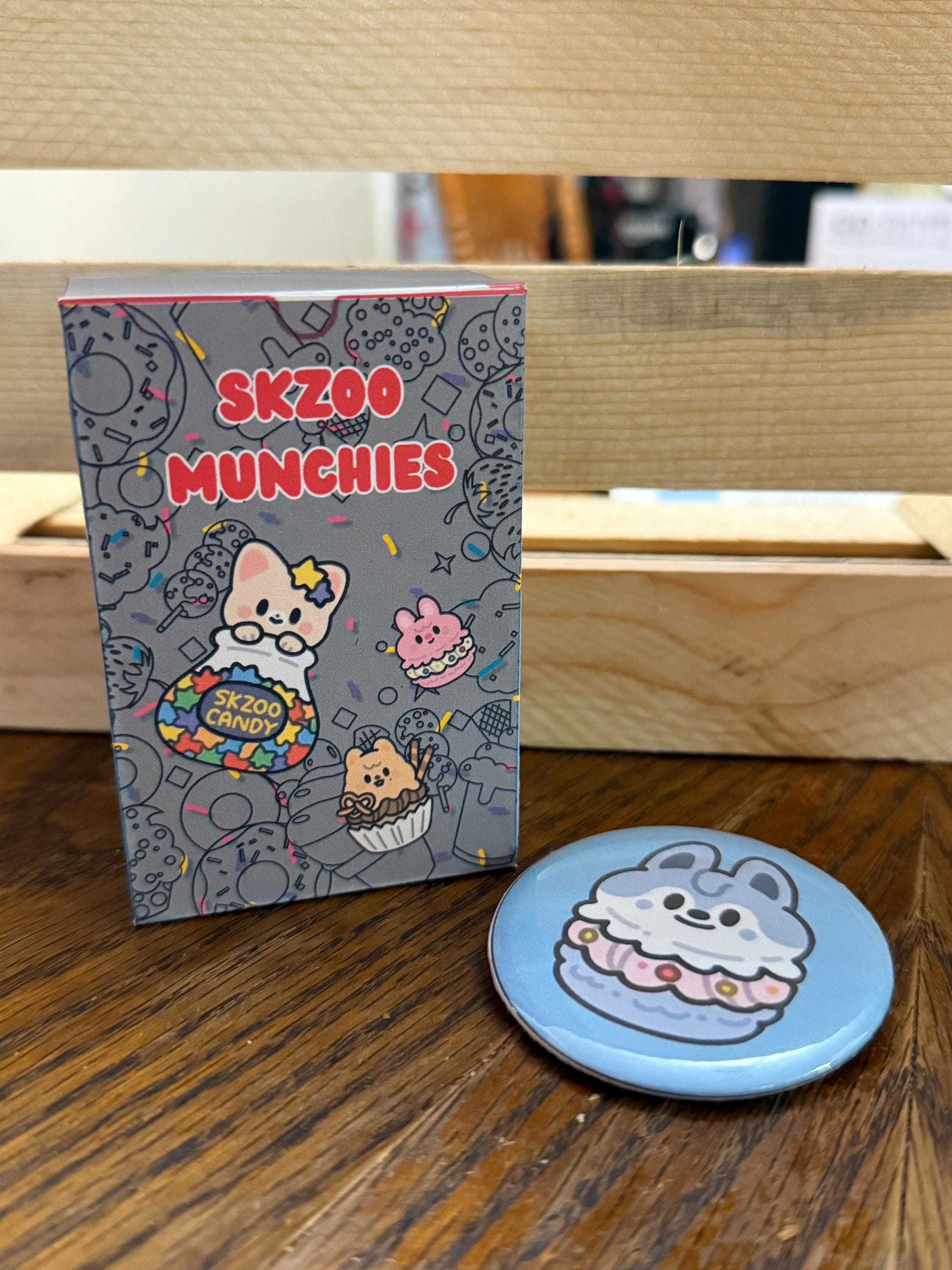 SKZOO Mystery Button Pin: Kpop Stray Kids Fan Merch - Etsy