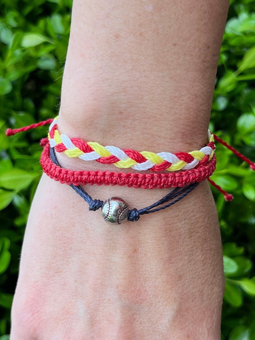 St. Louis Cardinals Charm Bracelet With Crystal