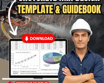 Shotcrete Mix Design Template: ACI 506R-05 Reference