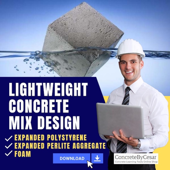 Lightweight Concrete Mix Design Package