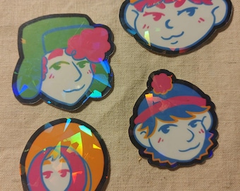 Problem Children Neon Stickers