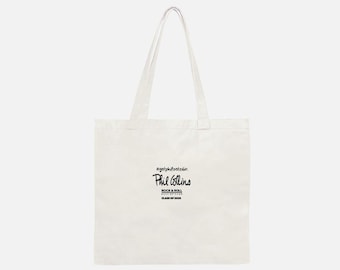 Cotton Tote 13.4" H x 13.4" W