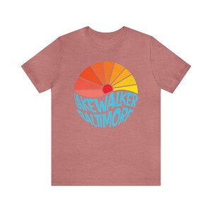 Lakewalker Retro Circle Unisex Jersey Short Sleeve Tee