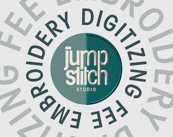 custom digitizing fee