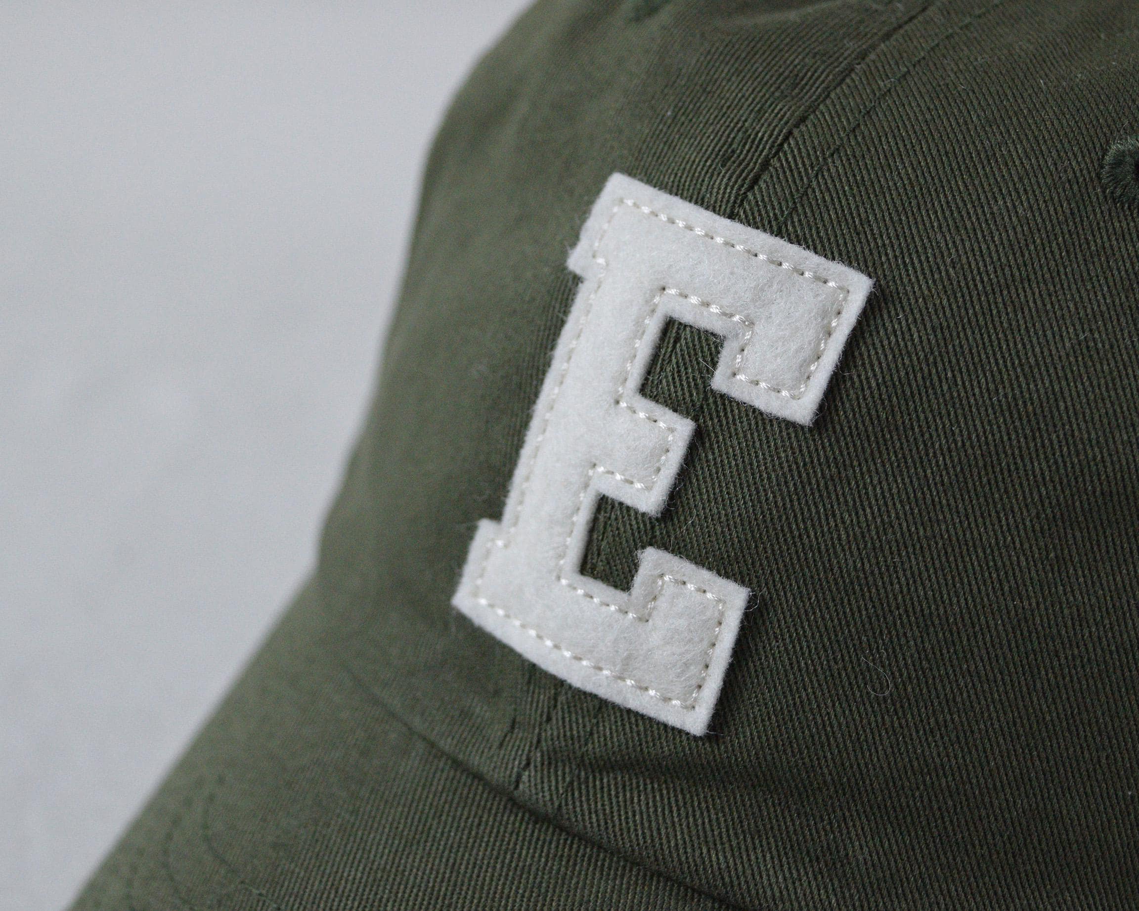 Vintage Cap With Custom Wool Felt Lettering - Etsy