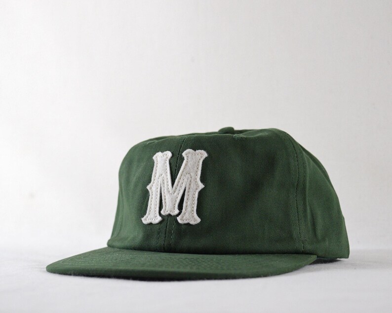 brushed cotton field trip hat with custom wool felt lettering image 4