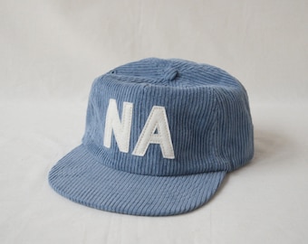corduroy field trip hat with custom wool felt lettering