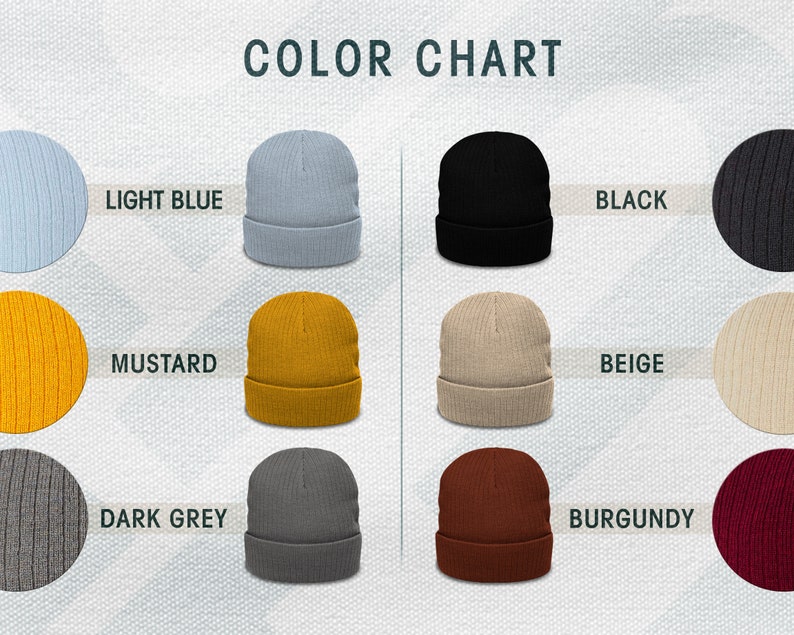 custom embroidered beanie image 4