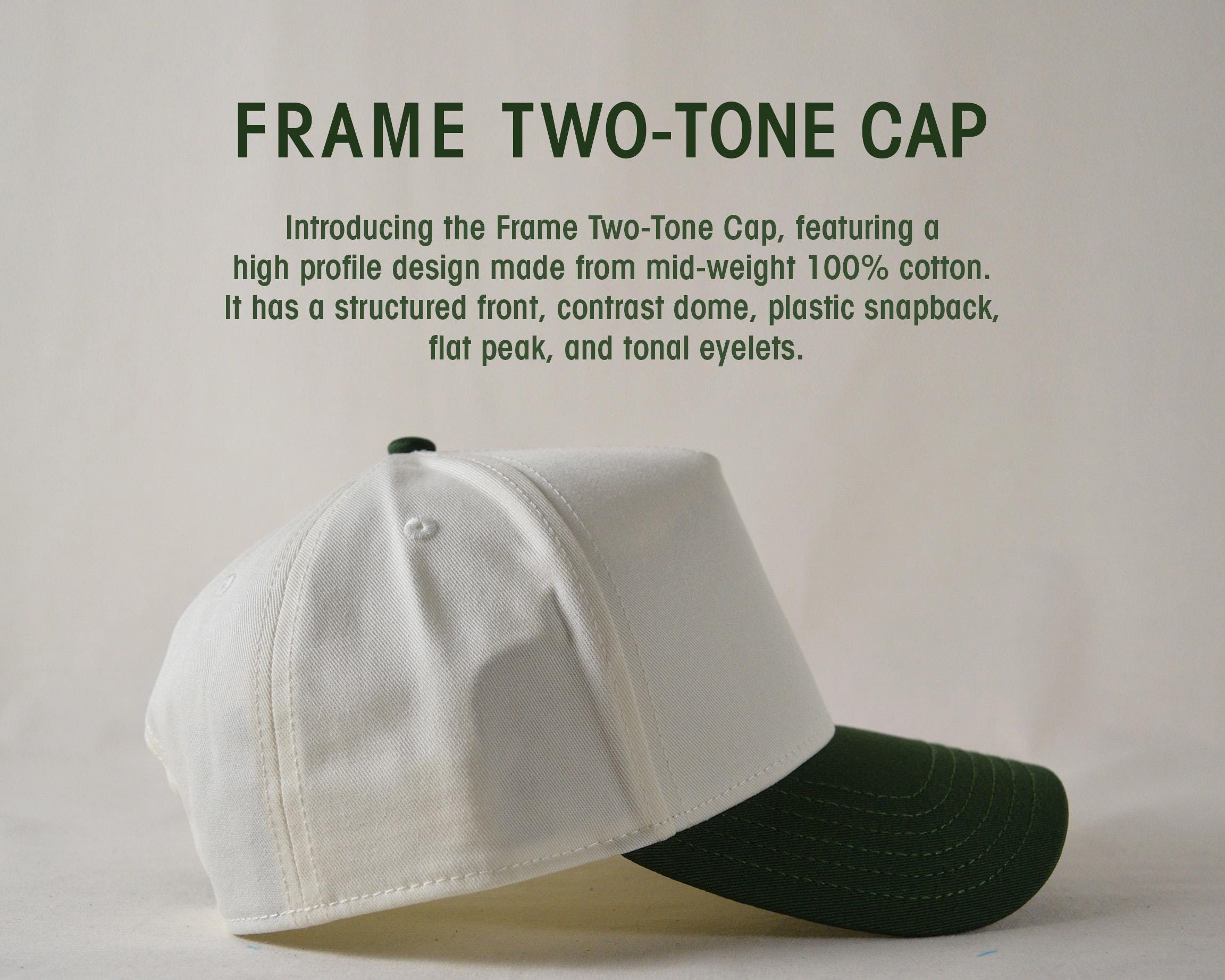 帽子 READYMADE TWO TONE CAP Print On Demand: 1154 - Class Two-Tone Cap
